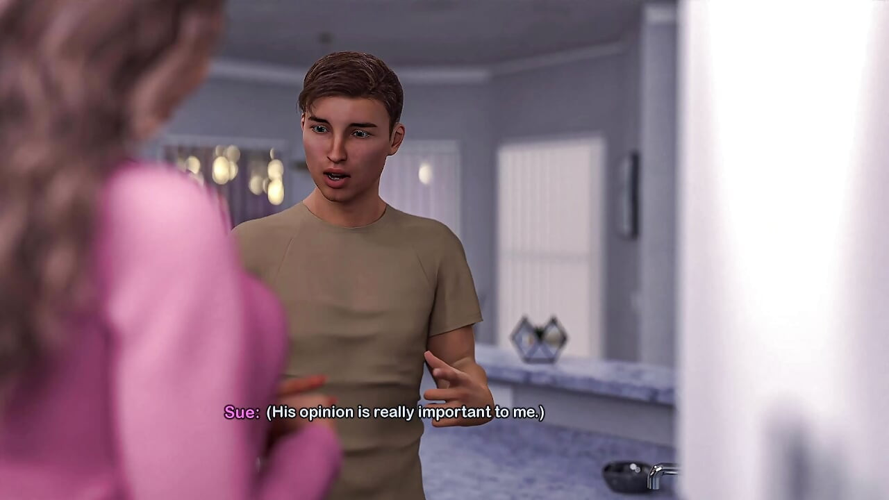 I Came Hard in My Bed After Seeing My Stepmom's New Fake Tits - My Bimbo Dream Part 2