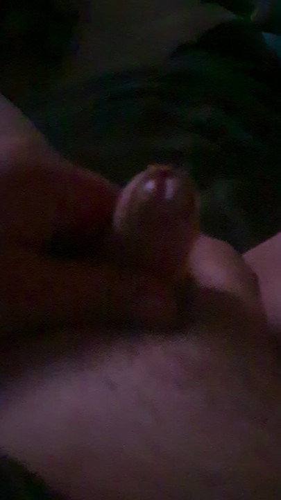 Playing with my cock