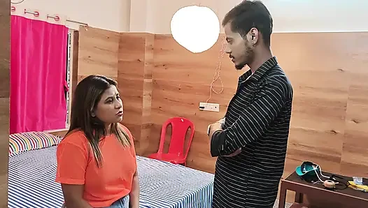 Indische bhabhi erwischt beim sex mit einem fremden in einem hotel und ihr video wurde viral