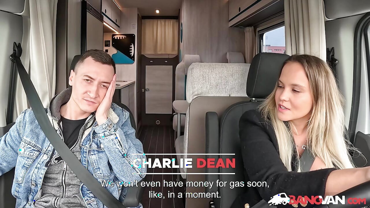 BANGVAN - Bimbo Olivia Sparkle fucks for money