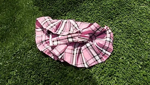 Outdoor lesbian scene with hot chicks eager of licking