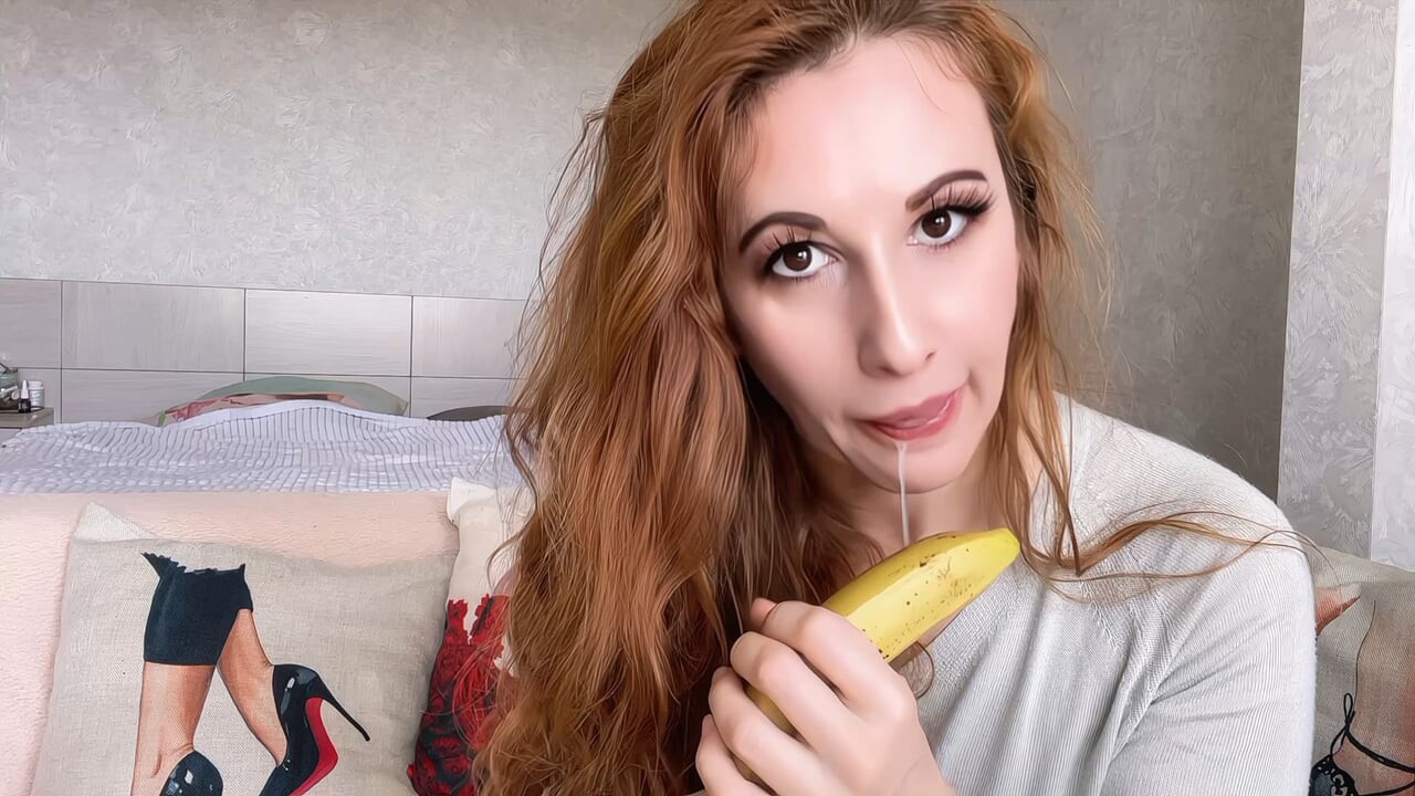 Banana Tongue Seduction