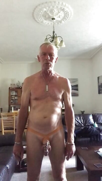 FagSlag exposes its cock and balls