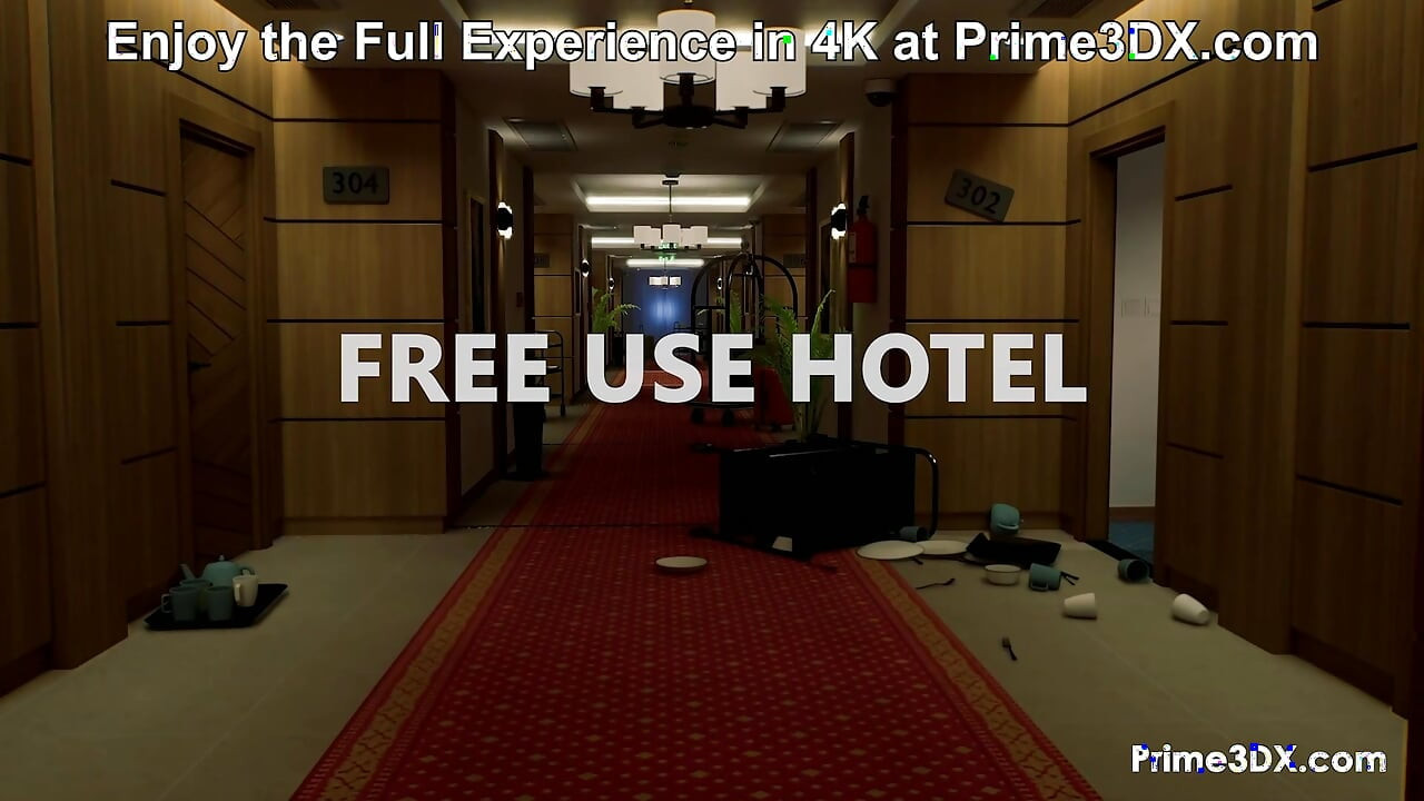 Futa Chicks Banging at the Hotel at Prime3DX