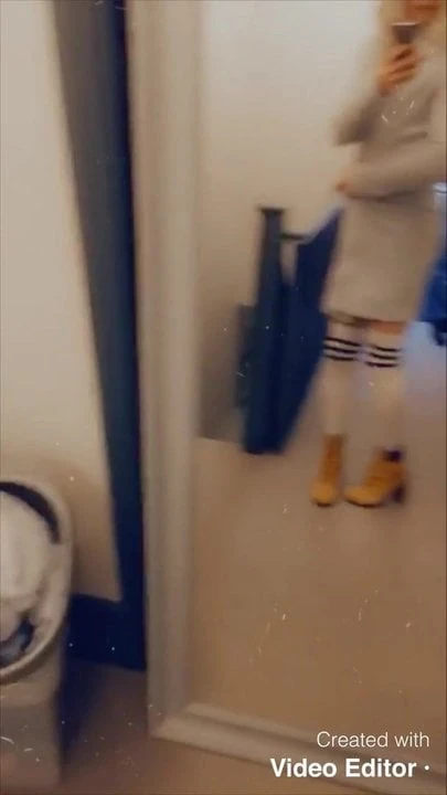 Denim thong