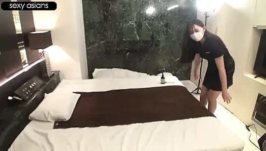 Busty F Cup Massage Beauty with Voluptuous Curves Pushes Limits Until Control Breaks in Creampie Finish