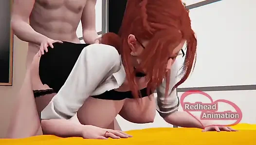 Step Mom Stuck and Fucked Under the Bed