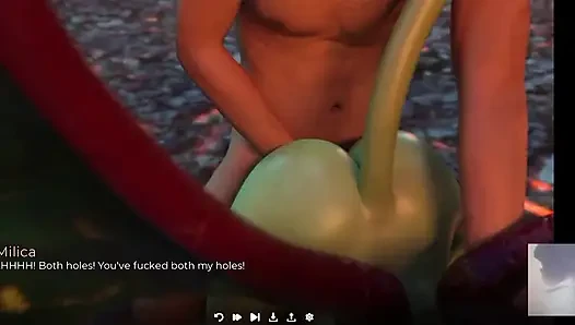 Aku dientot habis-habisan sama setan succubus! Aku nyepong kontolnya sampai crot di dalam pantatnya.