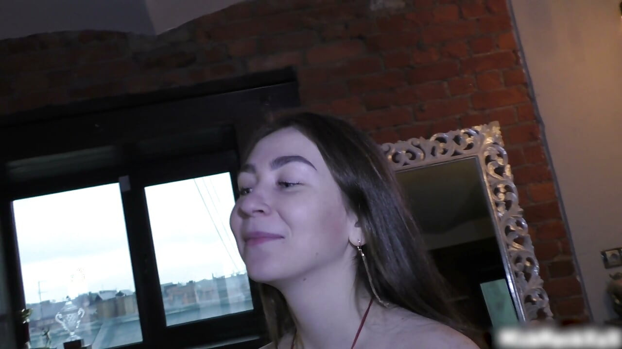 Shy, Wet Teen with a Big Ass! First Home Video
