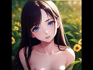 Compilación de chicas anime desnudas. Chicas hentai sin censura
