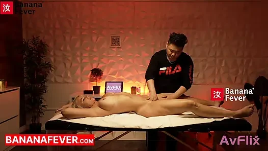 Fat Chinese Massage Therapist Seduces White MILF with Full Service Happy Ending