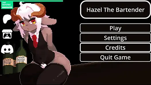Seks hardcore dengan bartender seksi (Hazel si bartender)