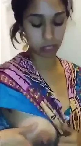 Indian MILF collects his milk
