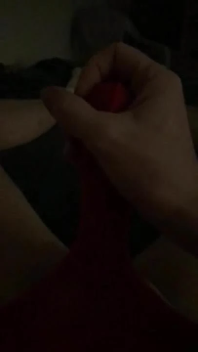 Man in red