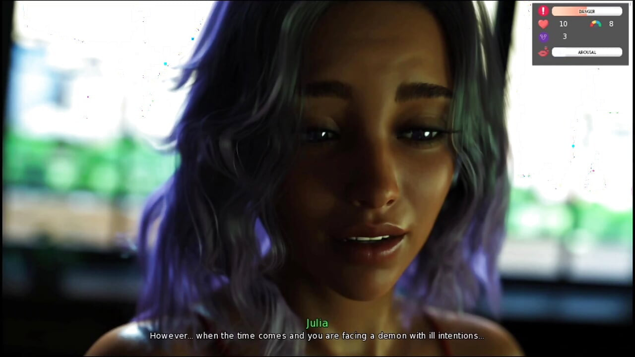Private time with Julia very intense and highly intimate scenes.Game of hearts 2
