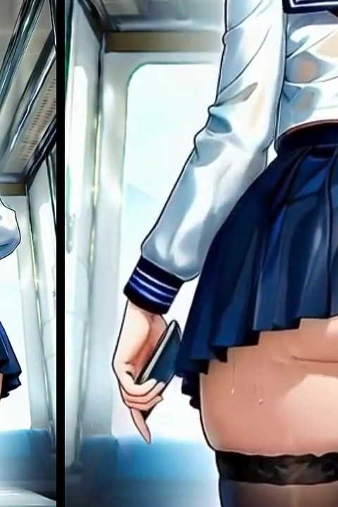 Waifu - Close-up Na Esteira Andando Na Bunda Grande - Compilação Anime Hentai Animation Yaoi