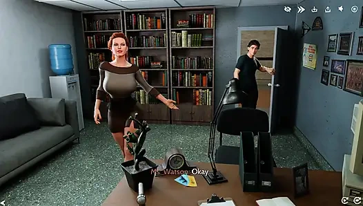 Fresh Women 2 - учитель вызывает в свой офис для пропуска финала, затем превращает его в частный секс-тест