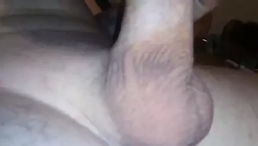Sıkı bir kese ile cumming