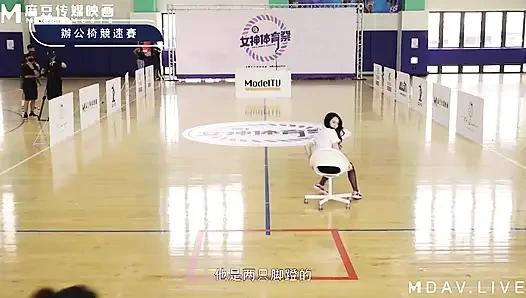 Mtvsq2-Ep11 Спортивный фестиваль богини/11-й раз/все Ol! Офисная гонка на стуле!