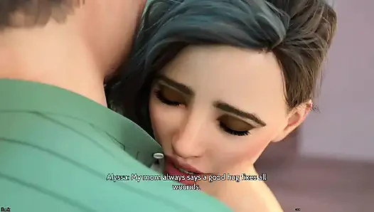 My dance partner teaching me dance