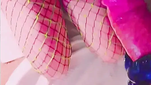 A Nighthore with 2 Phat Lips and thick Cum Stringers