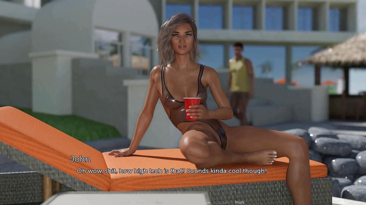 Tacos: soțul încornorat își urmărește soția desfăcându-și picioarele și oferindu-și pizda la barul de la piscină - episodul 88