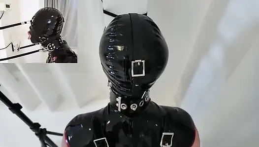 Mz33 - latex-einhandschuh-Zurückhaltung für knietraining