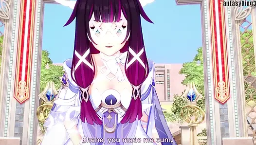 Минет Columbina - Genshin Impact