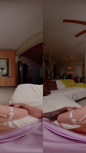 Powerful moment from "Stay At Home and Fuck Her in Lingerie - Virtual Real Porn"
