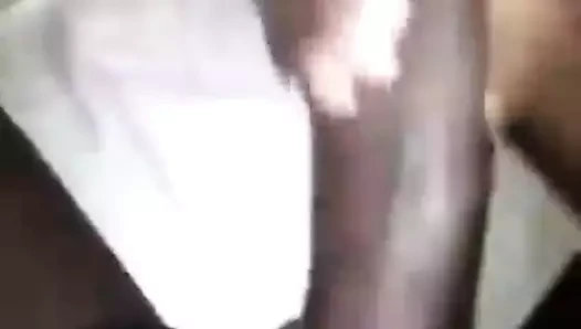 benim uzun siyah kesilmemiş dick