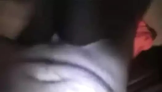 Evli beyaz yine onun tarafı siyah boypussy ırkları