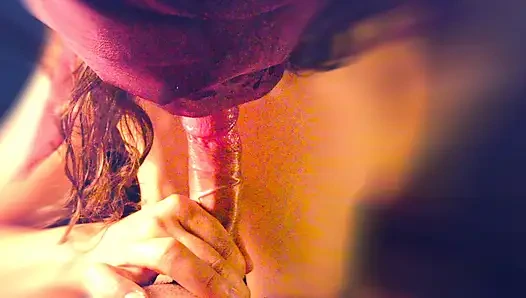 Blowjob sensual paling menakjubkan yang pernah ada dalam gerakan lambat