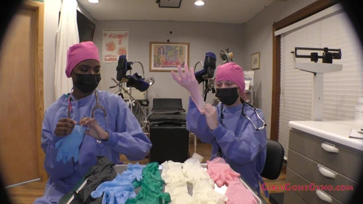 Nurse Stacy Shepard & Nurse Jewel Snap On Various Colors, Sizes, And Types Of Gloves In Search Of Which Glove Fits Best!