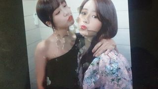 Apink eunji &amp; bomi cum (homenagem)