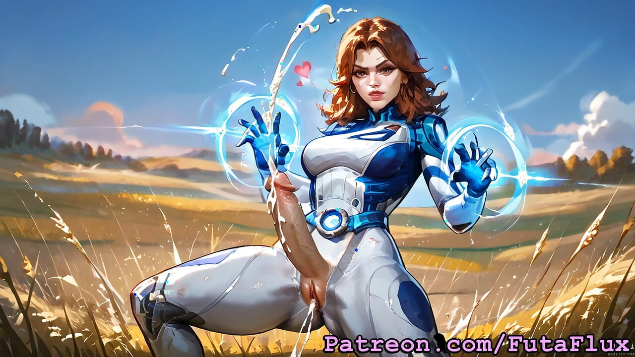 Futanari Nevidljiva Žena - Dr. Sue Storm