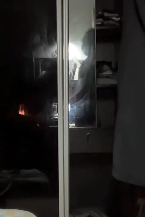 Attention Whore Loves Posing by the Open Window