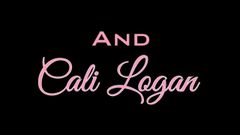 CALI LOGAN'S SEXY FEET IN THE HOT SEAT!