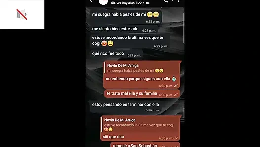 Горячий чат со счастливым финалом с бойфрендом моей лучшей подруги | Наташа в домашнем видео - Nati Sweet