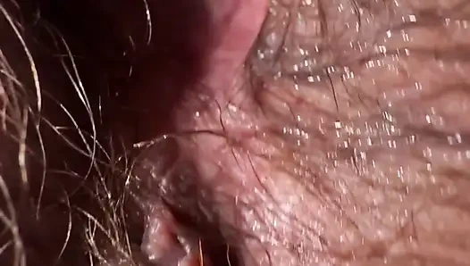 Lubang pantat merah muda closeup