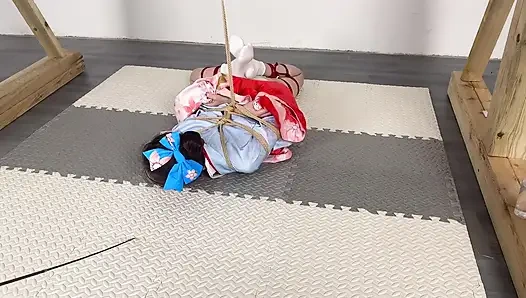 Кульминационная версия ношения кимоно в солнечный день