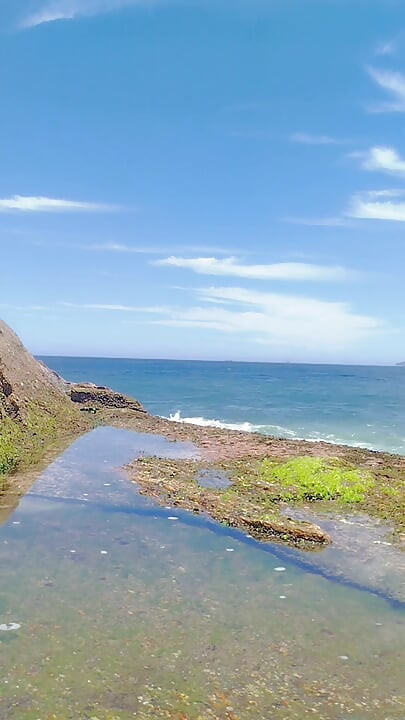 リオデジャネイロで大きな体を見せつける