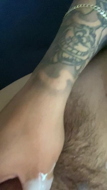 Juicy thick cumshot in the morning