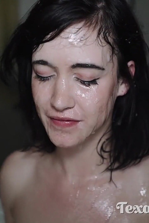 Kat's 2nd gangbang & bukkake