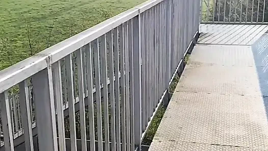 In public a quick blowjob in the forest with oral cum! Delicious!