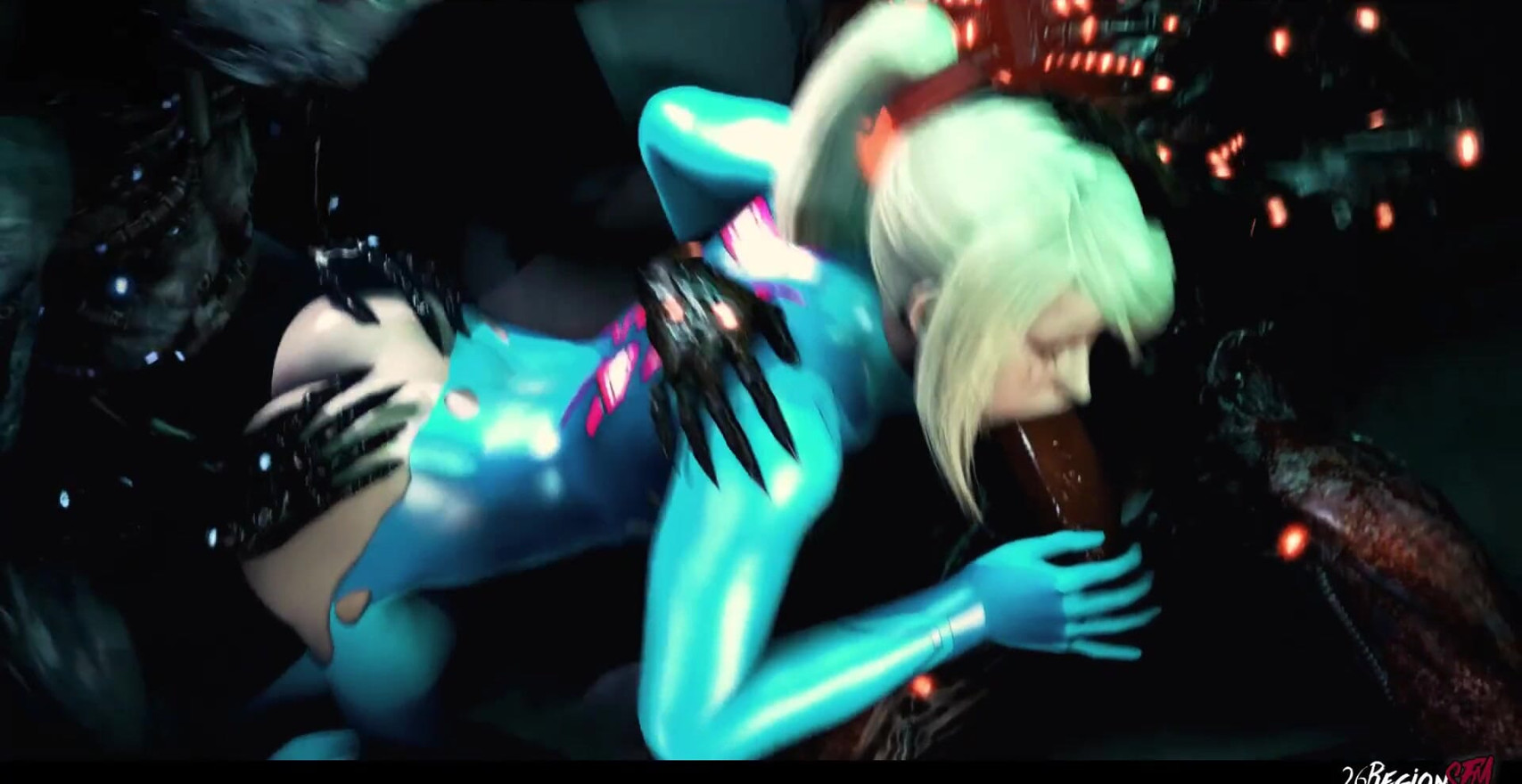 Samus VS 2 Dicks