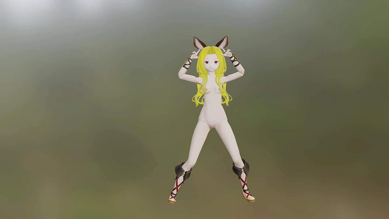 S-Cathacha Pokedance Warna Rambut Blonde Edit Smixix