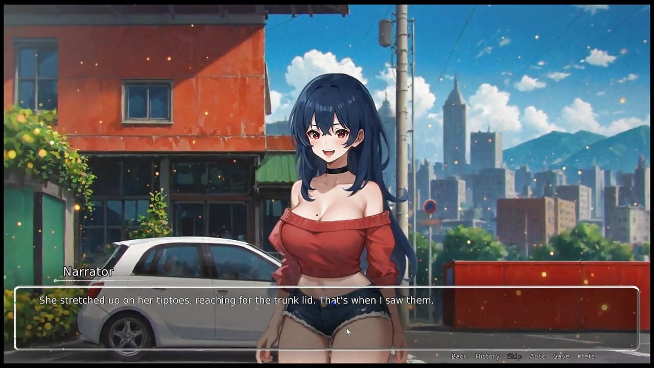 Καλλωπίζοντας τους τοίχους ROMANCE Hentai Game Ep.1 GF μου εκθέσει την ΤΕΛΕΙΑ ASS της στο δρόμο!