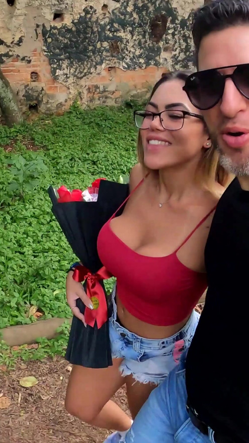 Valentine's Day Fuck With A Hot Brazilian Babe Picked Up in Ibirapuera Park | Clip 1
