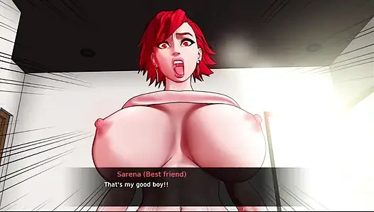 В замке богинь Cap 31 Возвращение гарема с сексом и сексуальными девушками