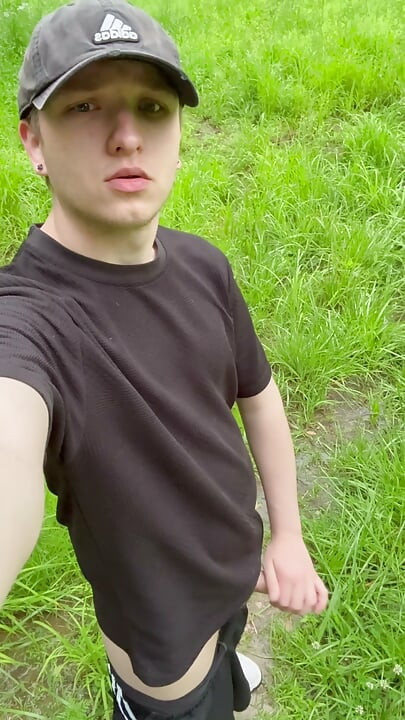 Solo Jerk in a Clearing in the Woods